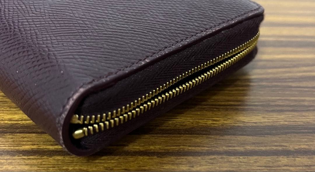 CELINE セリーヌ 長財布 ラウンドファスナー バーガンディ