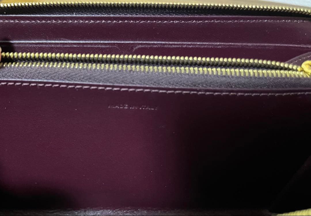 CELINE セリーヌ 長財布 ラウンドファスナー バーガンディ