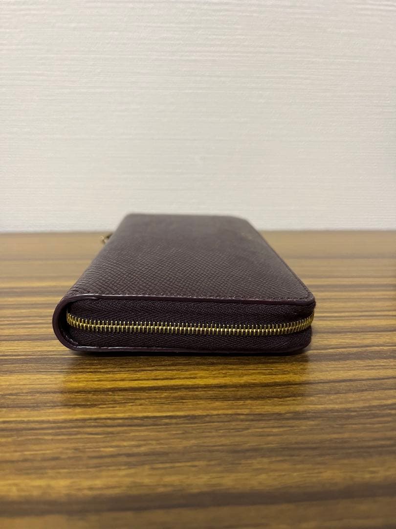 CELINE セリーヌ 長財布 ラウンドファスナー バーガンディ