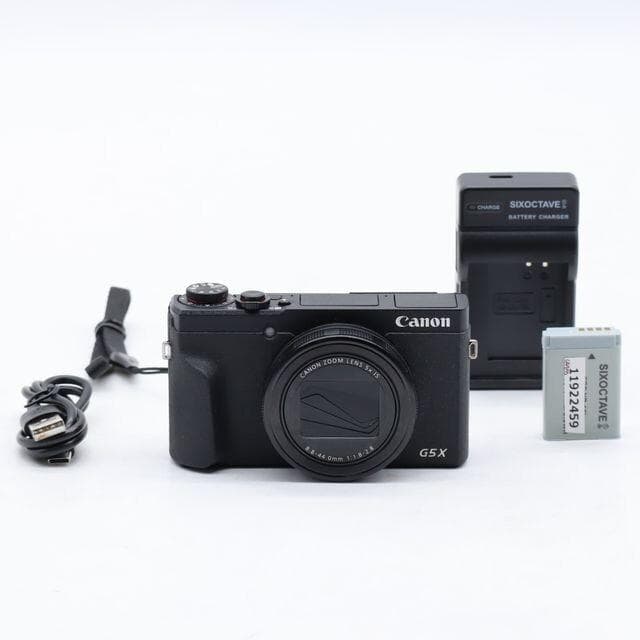 Canon PowerShot G5 X Mark II ブラック #4116