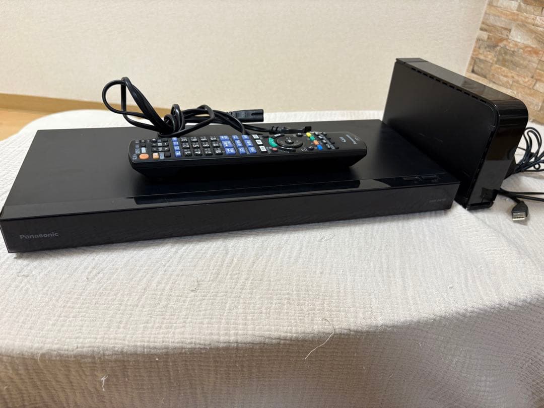 パナソニック BDレコーダー DMR-2W100 + 外付けHDD2TBセット
