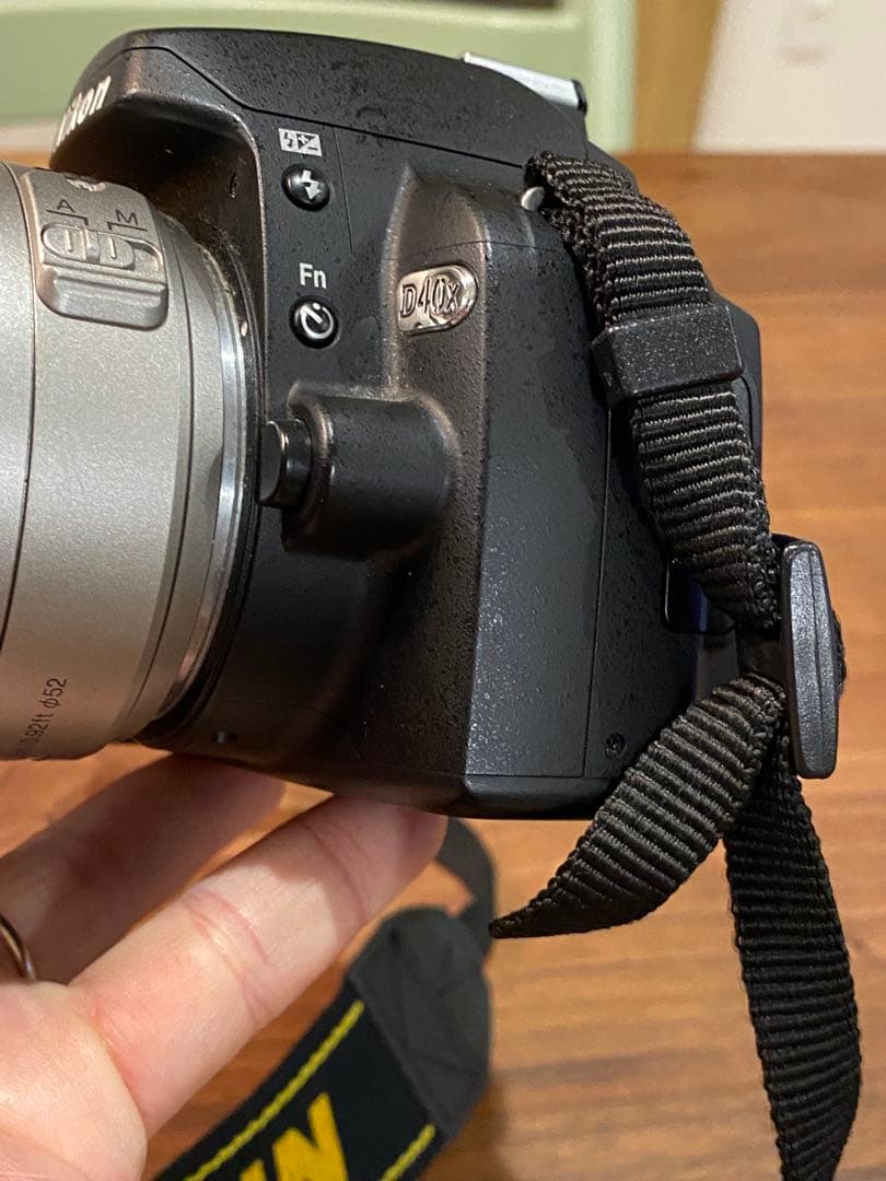 Nikon D40x CCDデジタル一眼 af-s 18-55 動作品レンズ付