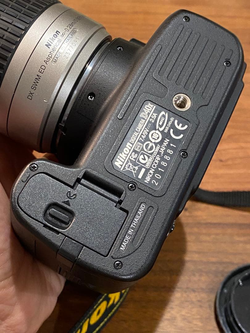 Nikon D40x CCDデジタル一眼 af-s 18-55 動作品レンズ付