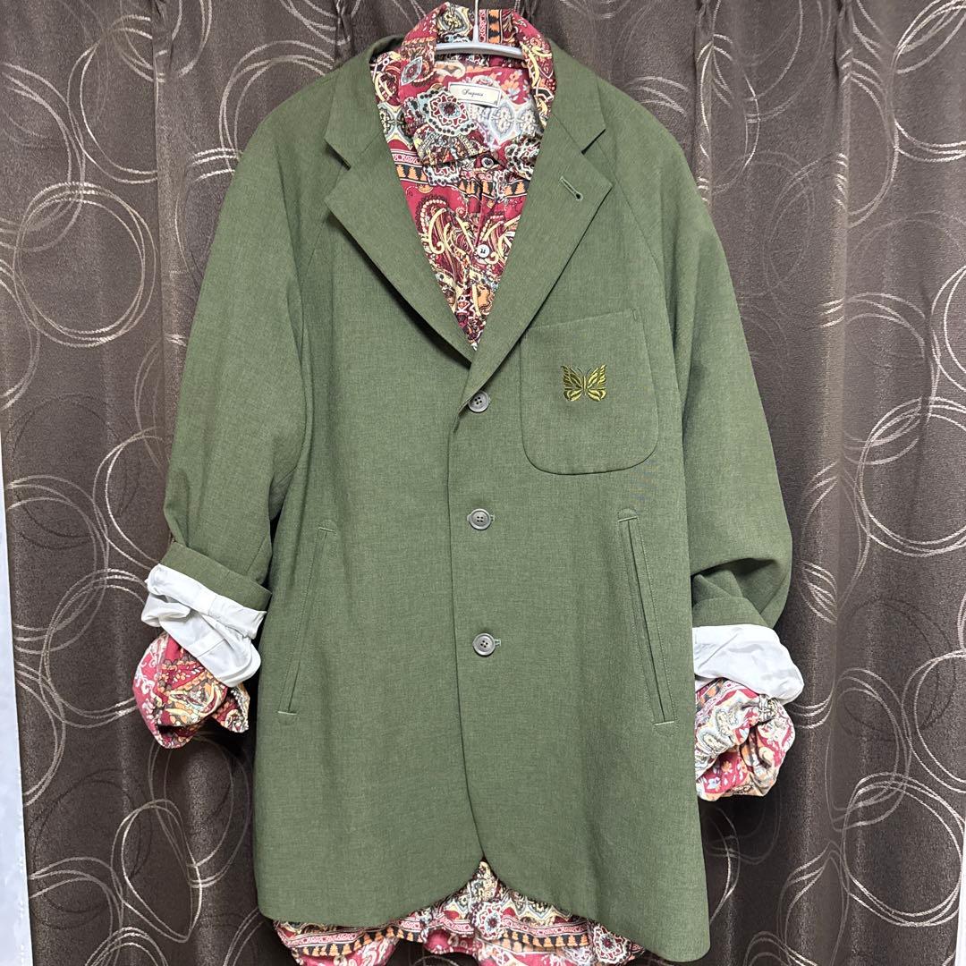 高*希様 Needles テーラードジャケットとiroquos シャツ　セット売