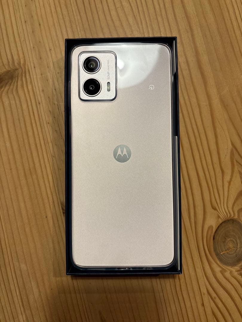 Motorola moto g53y 5G ペールピンク
