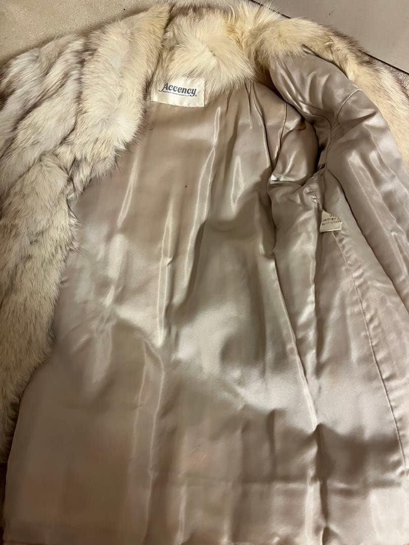 ブルーフォックス　毛皮　美品