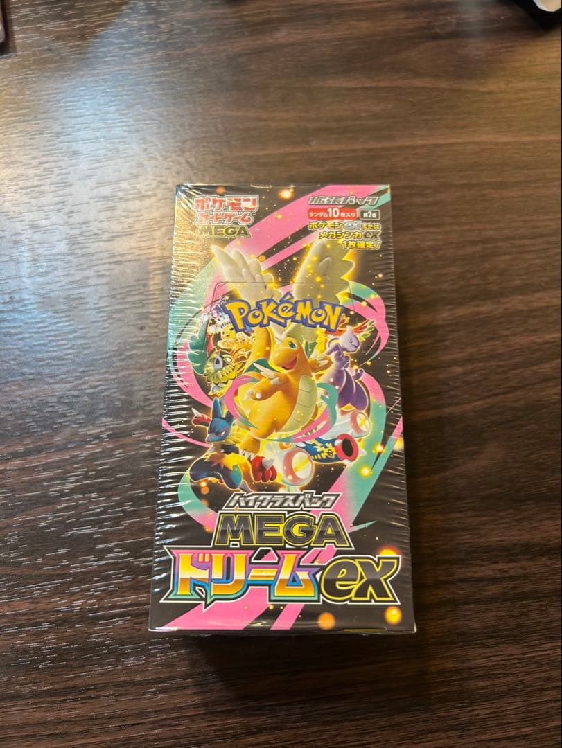 ポケモンカードゲーム MEGA ドリームEX BOX シュリンク付