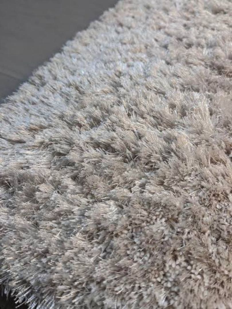 Francfranc グレー ラグ 140×200