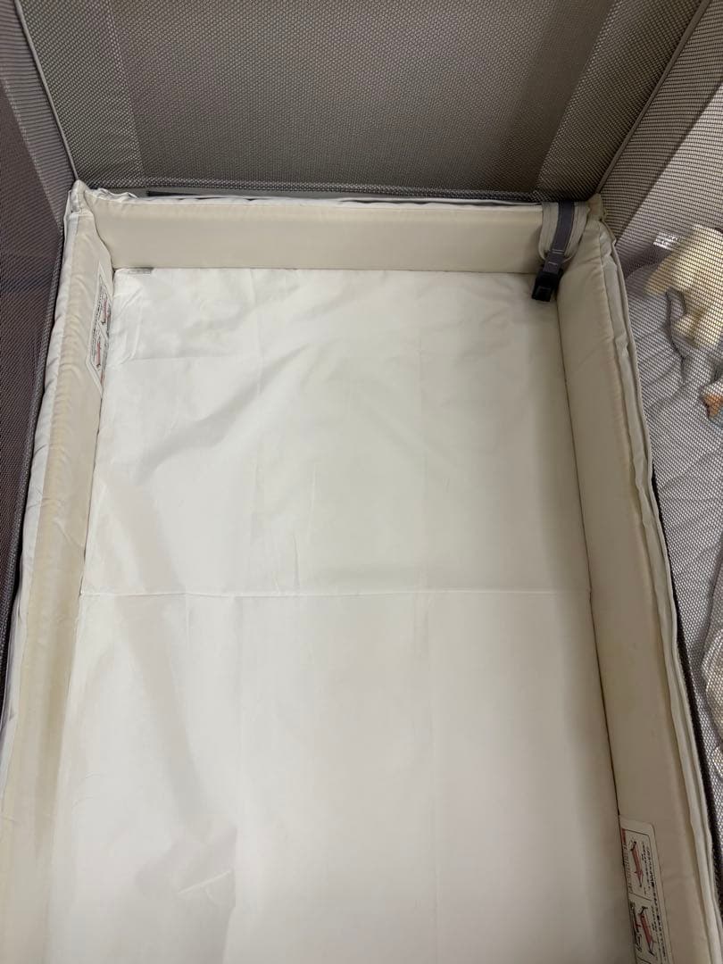 【Aprica】ベビーベッド ココネルエアー AB グレーベアー