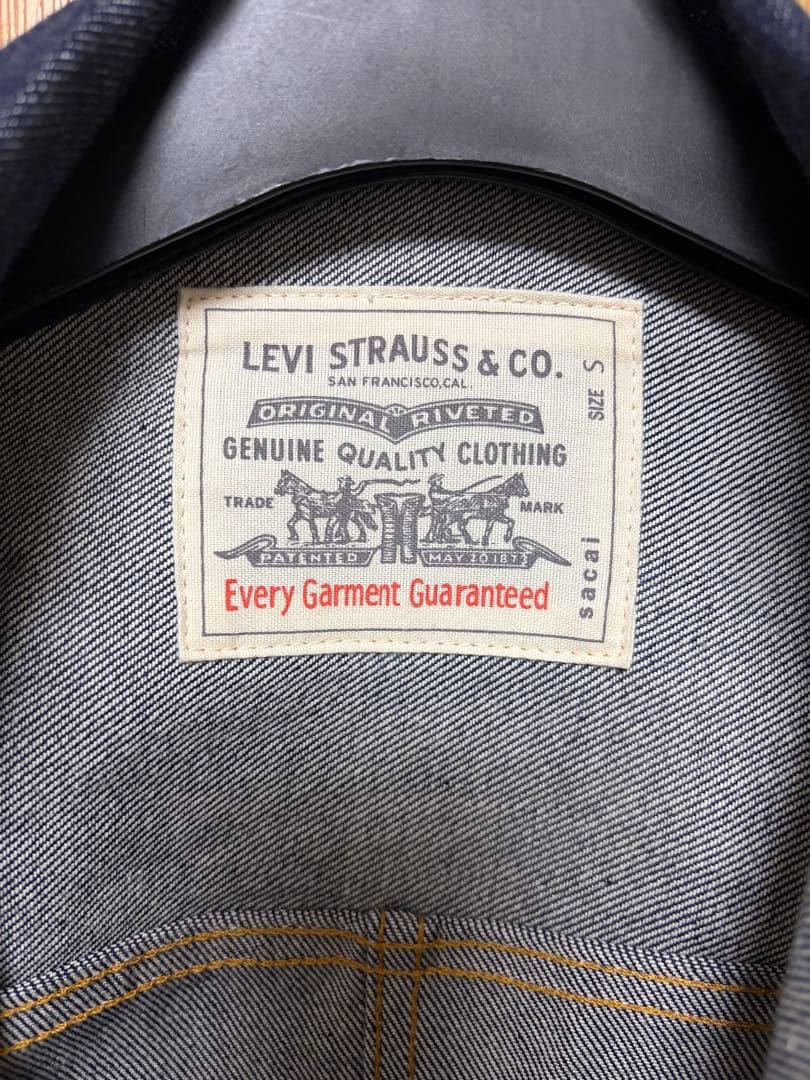 ジャケット・アウター sacai x LEVI'S Men's DenimJacket Indigo