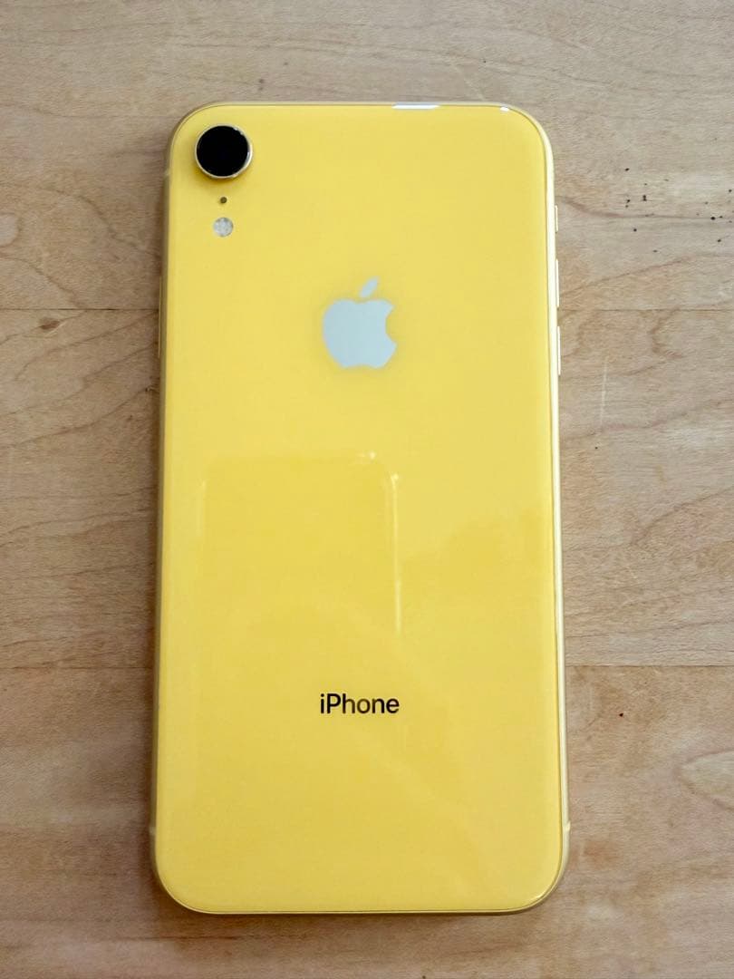 Apple iPhone XR イエロー 箱付き