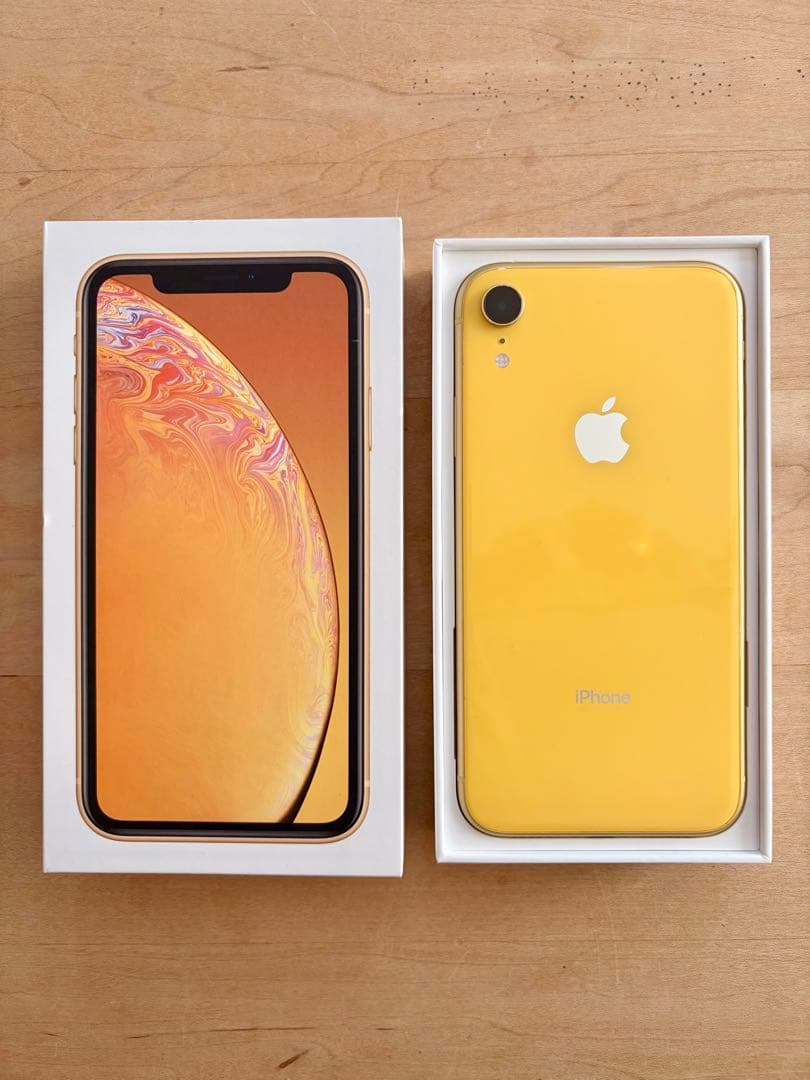 Apple iPhone XR イエロー 箱付き