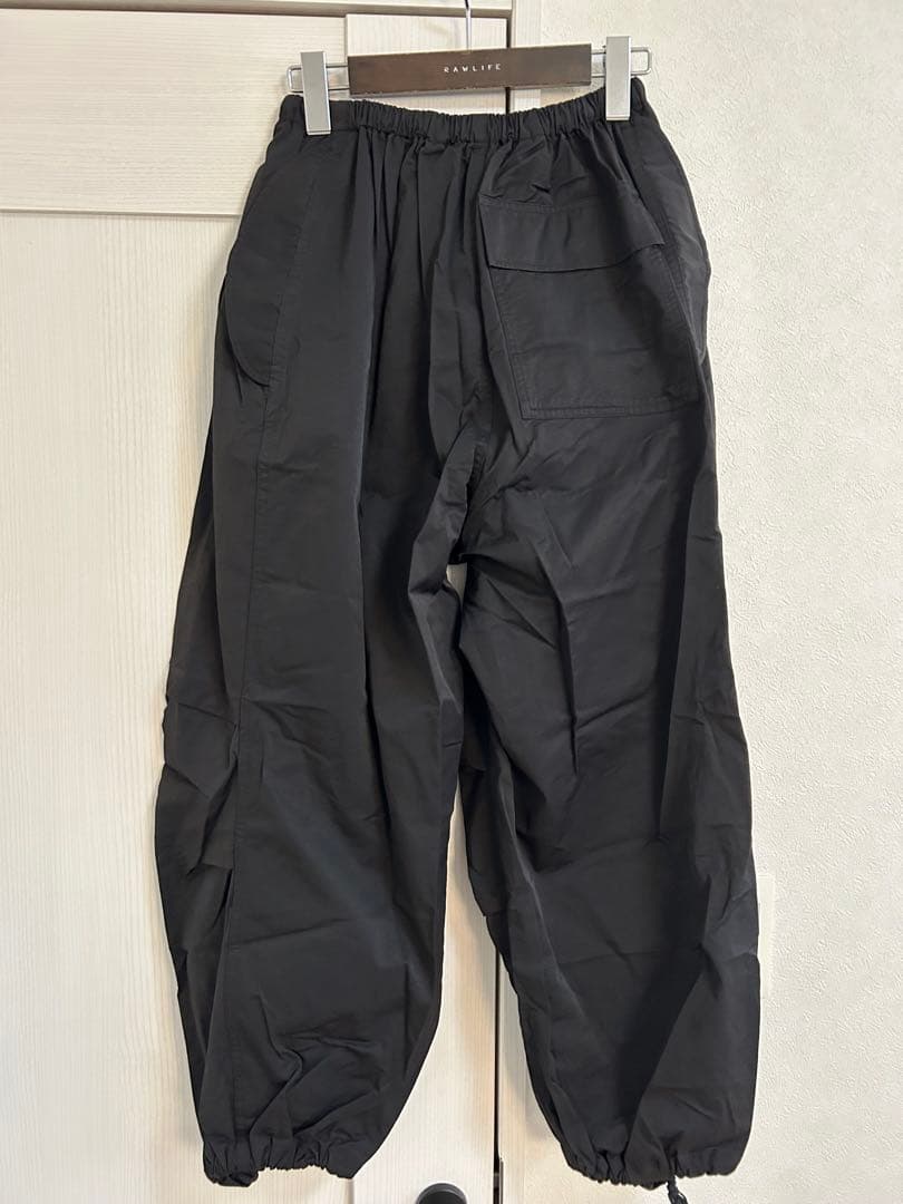 美品トゥデイフルボーイフレンドナイロンパンツ36黒　 emmiビームスボーイ