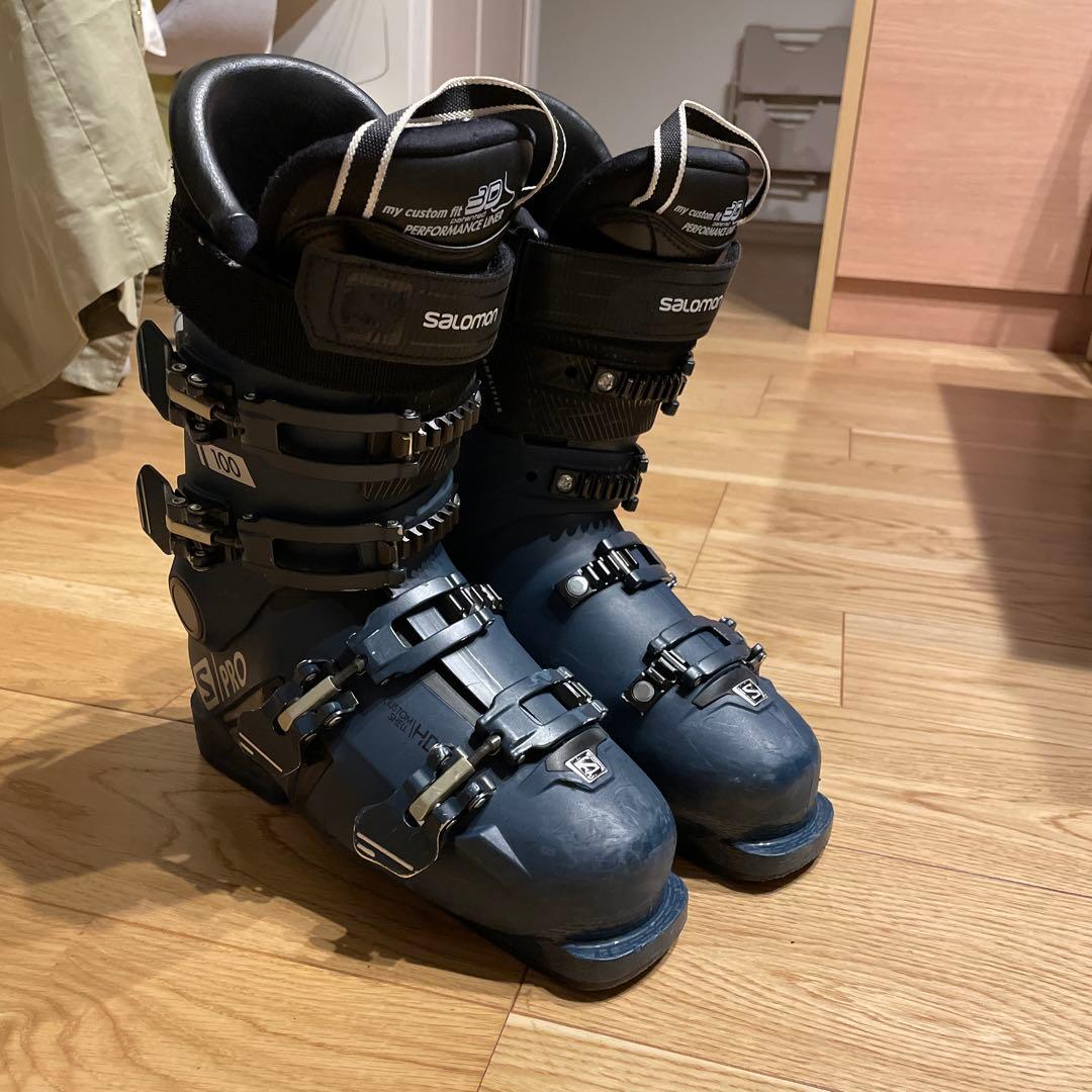 Salomon S/Pro 100 スキーブーツ ダークブルー