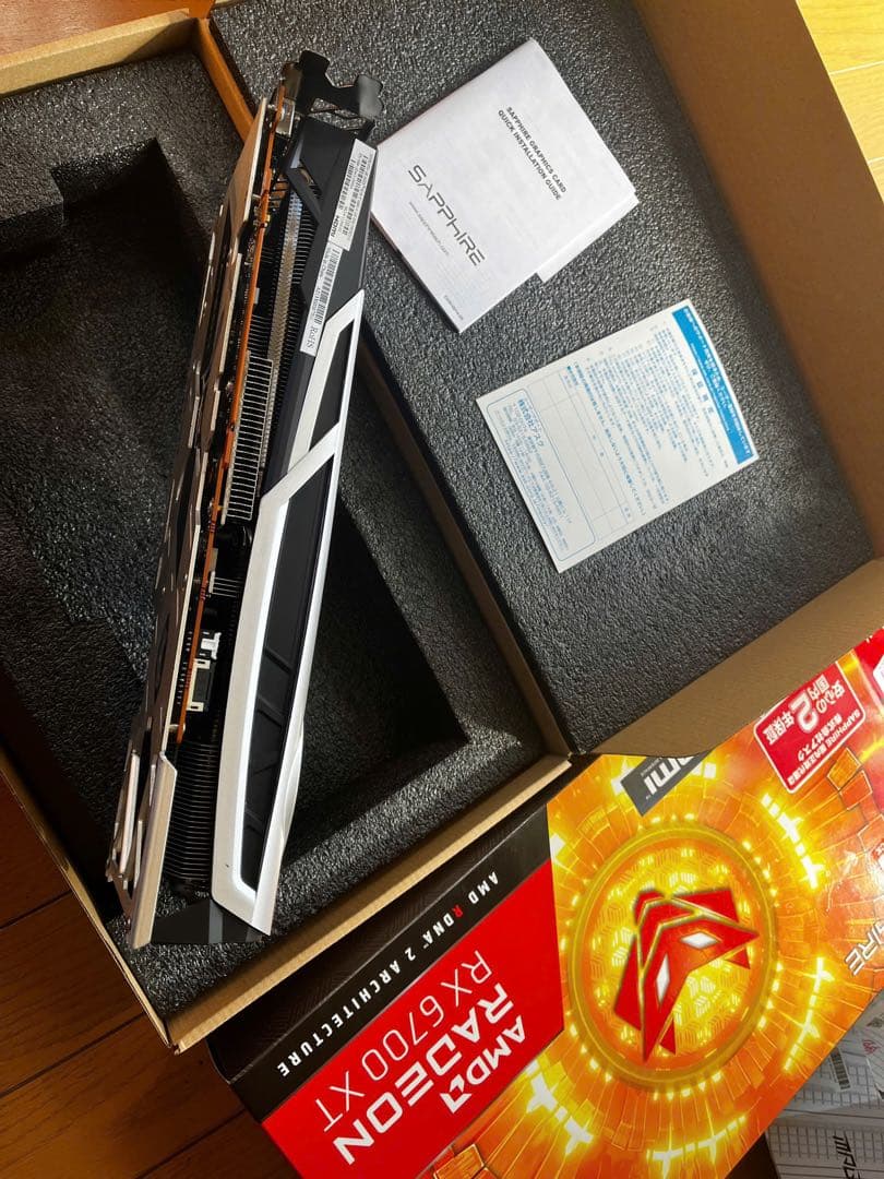 グラフィックボード・グラボ・ビデオカード Saphire RX6700XT 12GB Nitro+
