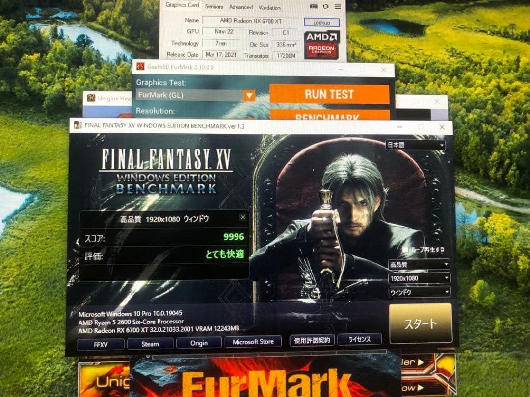 グラフィックボード・グラボ・ビデオカード Saphire RX6700XT 12GB Nitro+