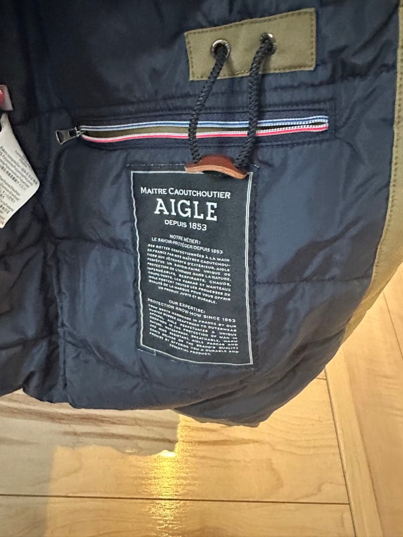 エーグル コーセル メンズL ゴアテックス中綿コート