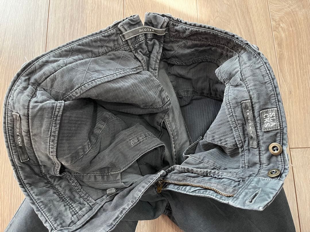 秋冬 INCOTEX SLACKS コットンパンツ 30 グレー