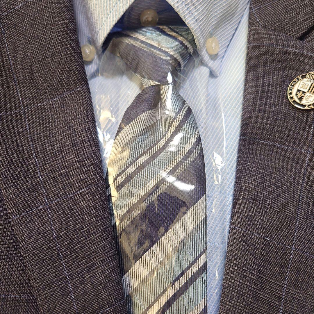 【BOYCOTT】グレーチェックスーツ 男の子