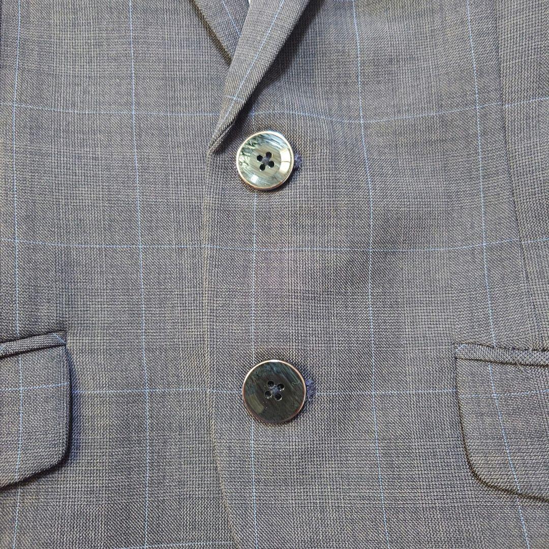 【BOYCOTT】グレーチェックスーツ 男の子