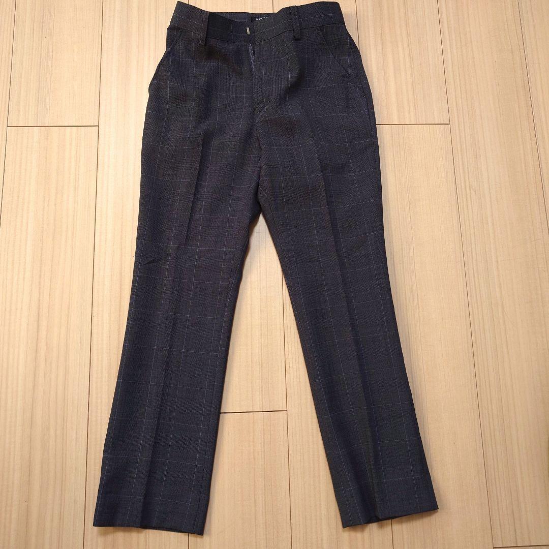 【BOYCOTT】グレーチェックスーツ 男の子