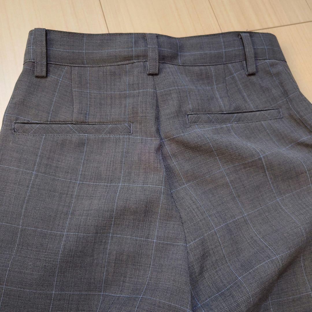 【BOYCOTT】グレーチェックスーツ 男の子