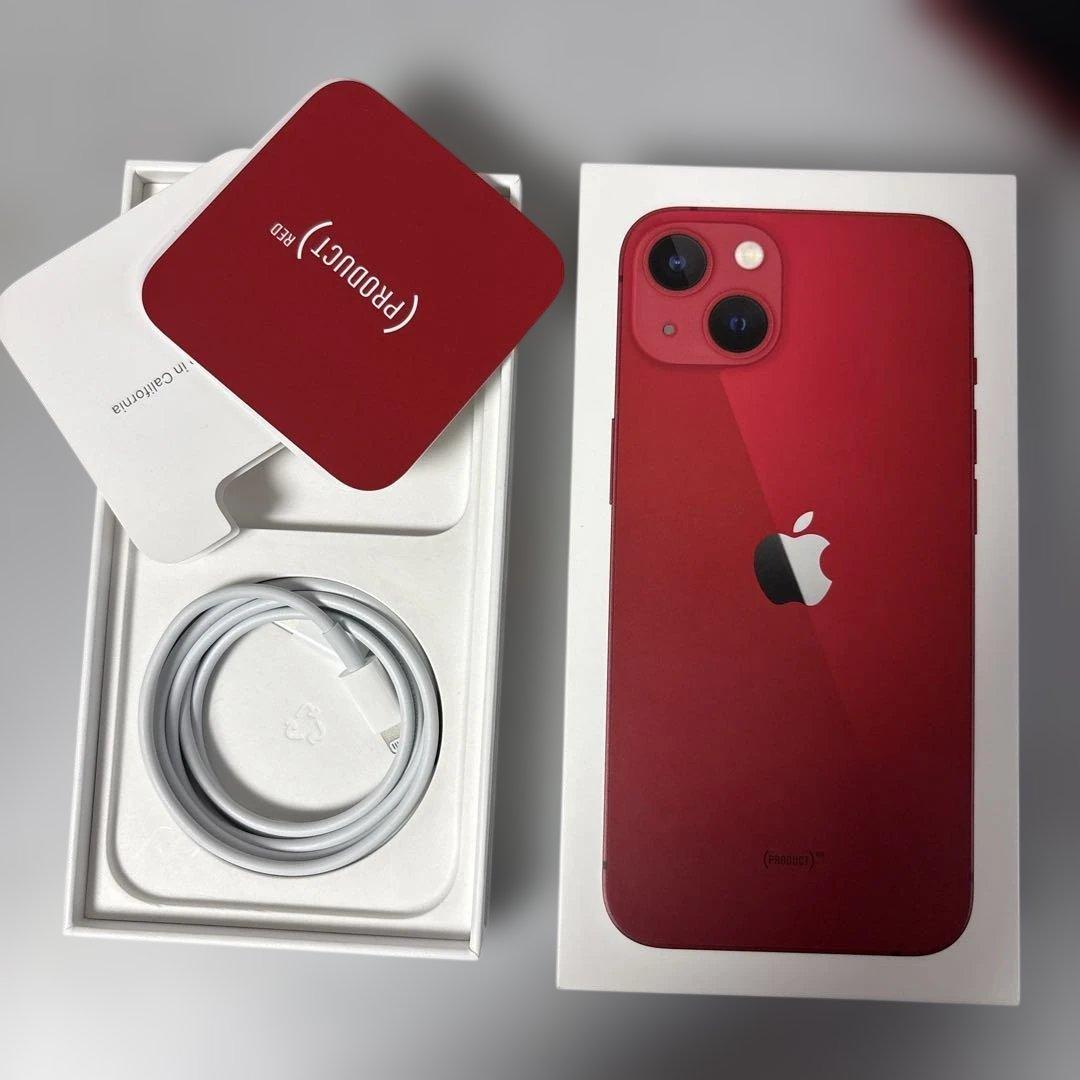スマートフォン本体 Apple iPhone 13 (PRODUCT RED) 256GB