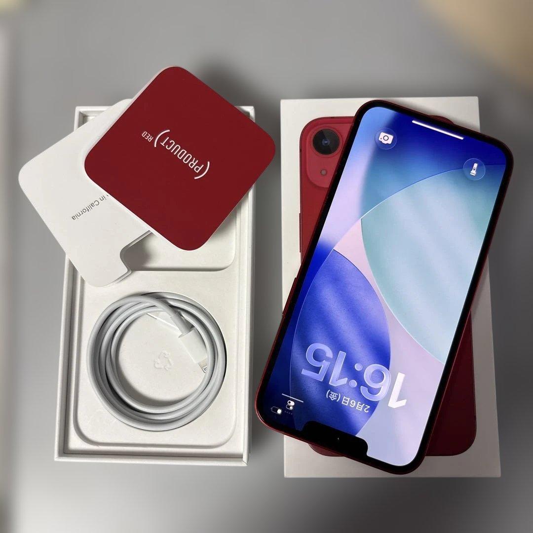 スマートフォン本体 Apple iPhone 13 (PRODUCT RED) 256GB