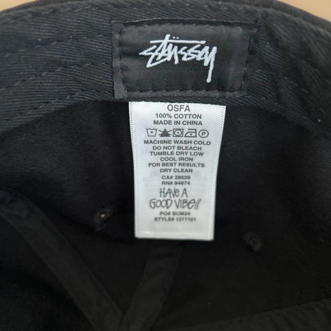 STÜSSY SPORT ブラックキャップ