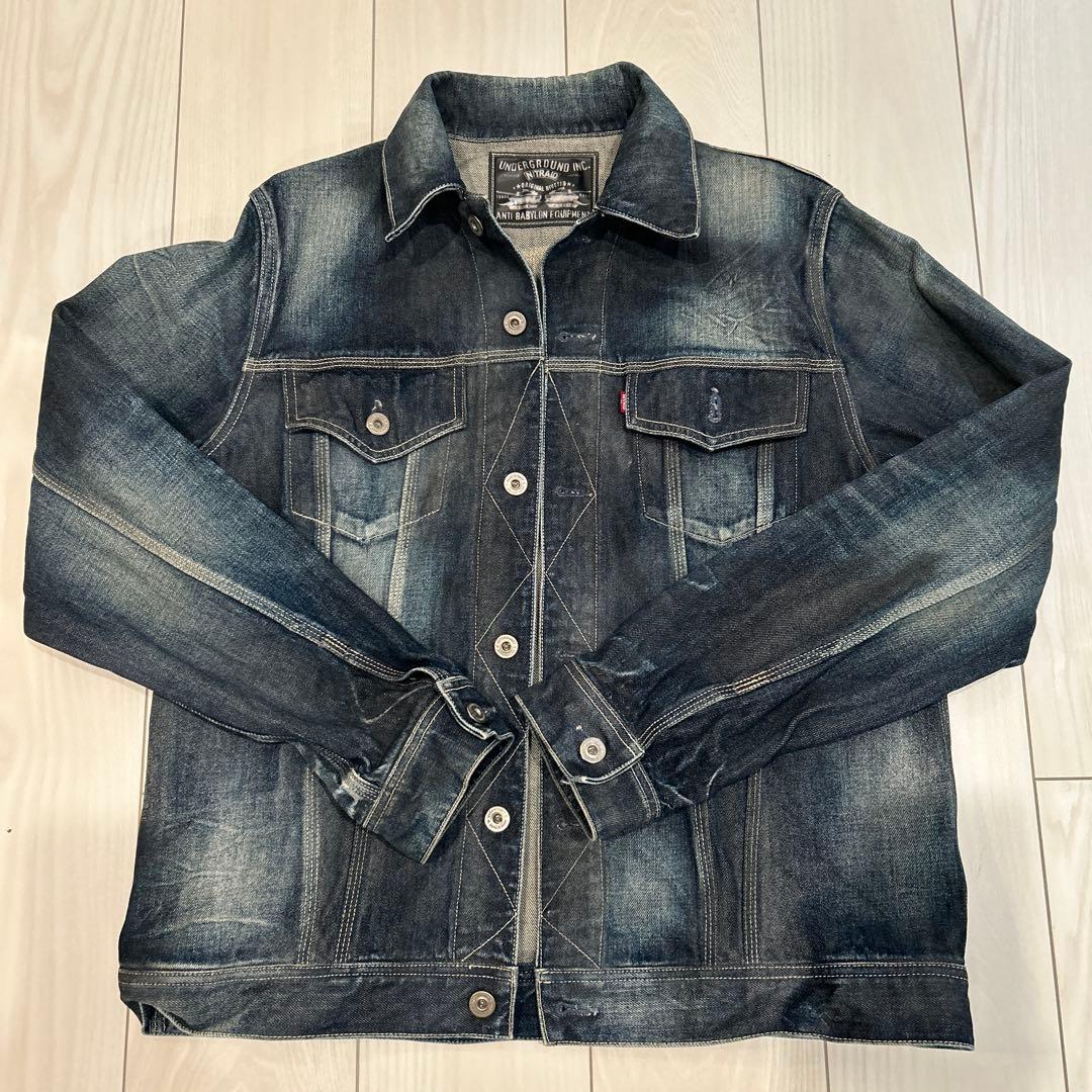 NITRAID デニムジャケット リフレクター