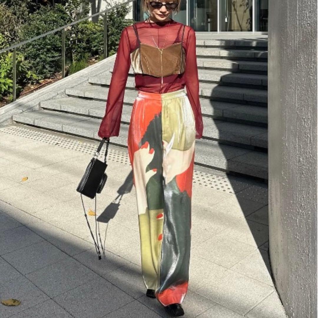 新品 LITTLE FUNNY FACE PANTS AMERI vintage