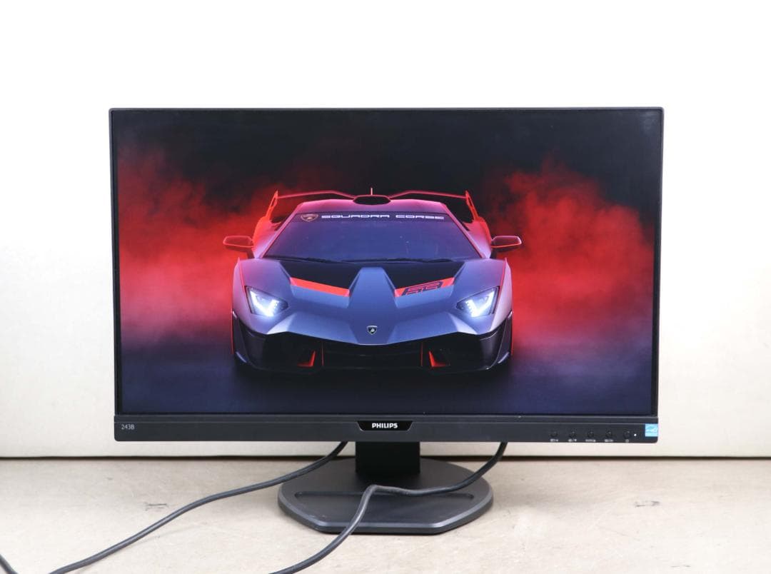 PHILIPS　24型　243B9　Type-C　HDMI　スピーカー　IPS