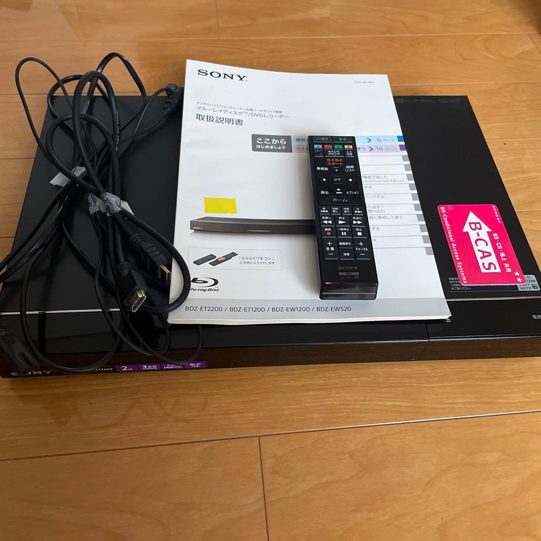 K*u様 SONY ブルーレイディスクレコーダーBDZ-ET2200