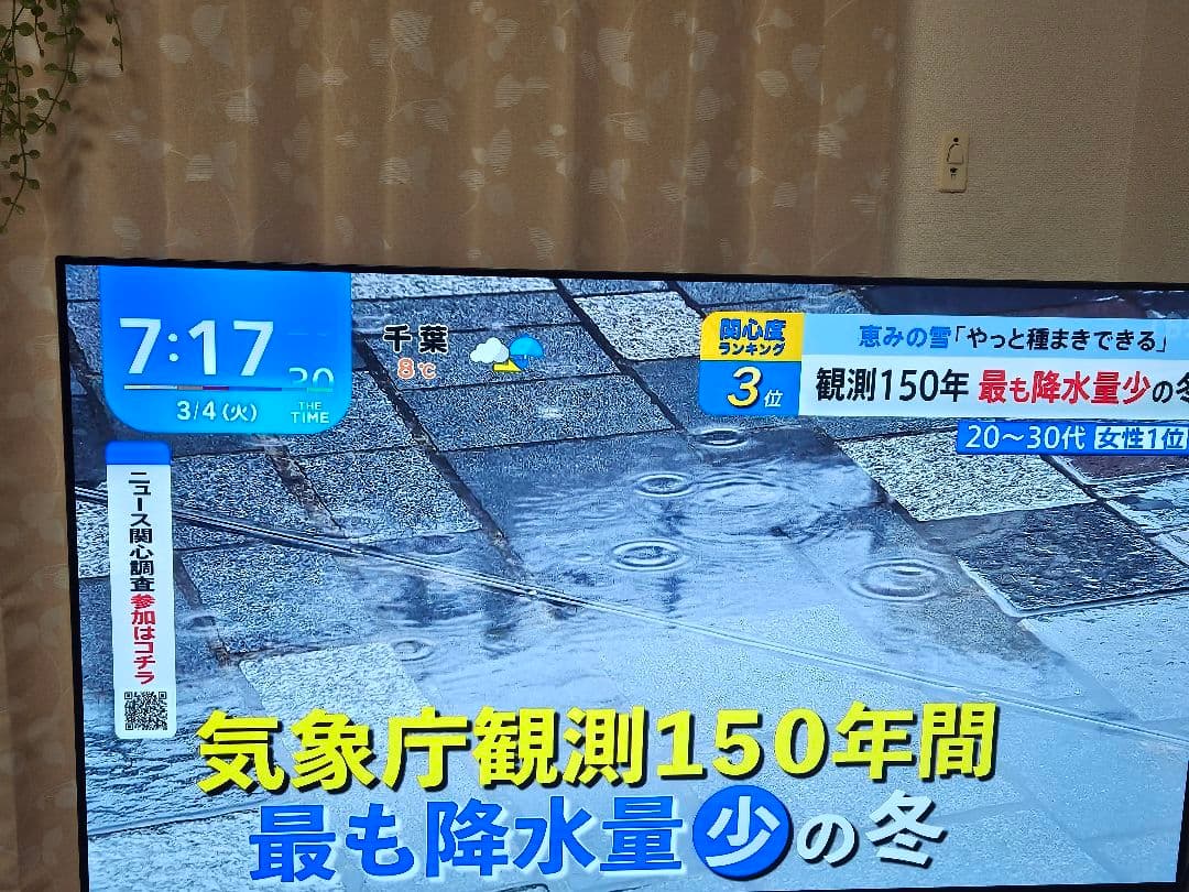 4K有機ELレグザ 55X8900N 55型