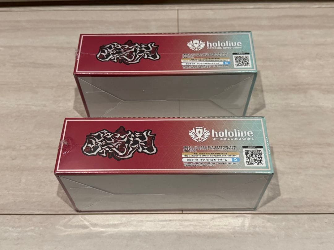 hololive ホロライブ ブースターパック アヤカシヴァーミリオン2BOX