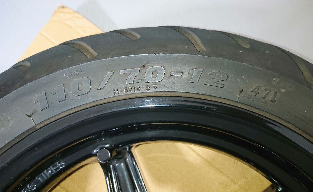 【送料込み】シグナスX ４型５型 前後タイヤホイール【中古品】