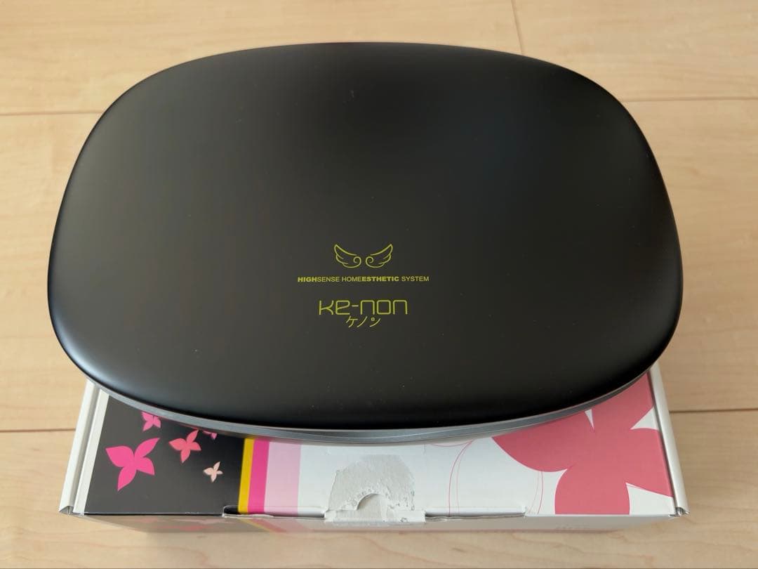 美品★ke-nonケノンver8.7黒ブラック脱毛器
