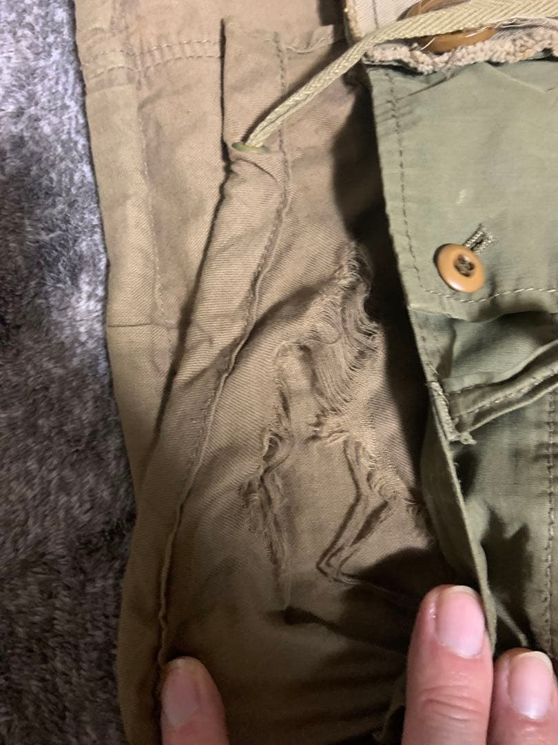 LGB パイロットカーゴパンツ　カーキ