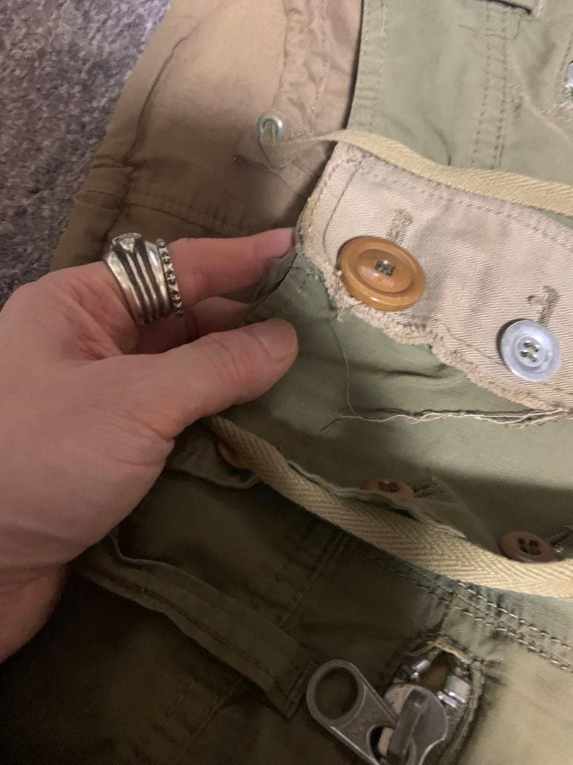 LGB パイロットカーゴパンツ　カーキ