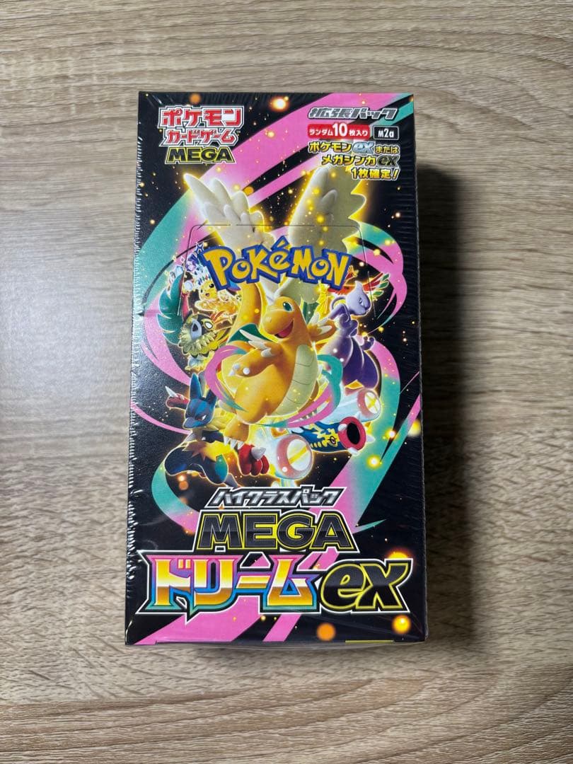 MEGAドリームexシュリンク付き1box