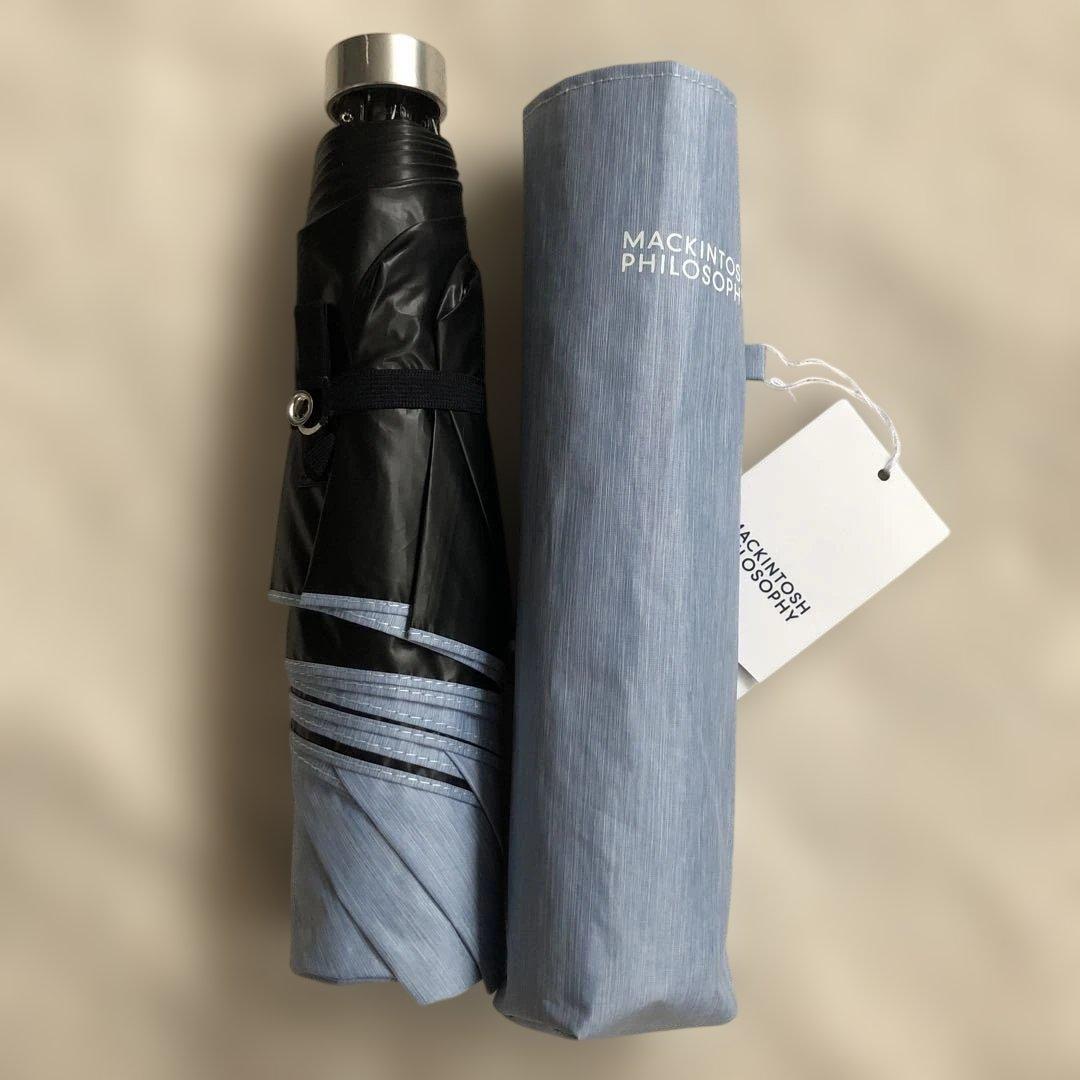 マッキントッシュフィロソフィー　折りたたみ傘 日傘 雨傘 傘 晴雨兼用 一級遮光