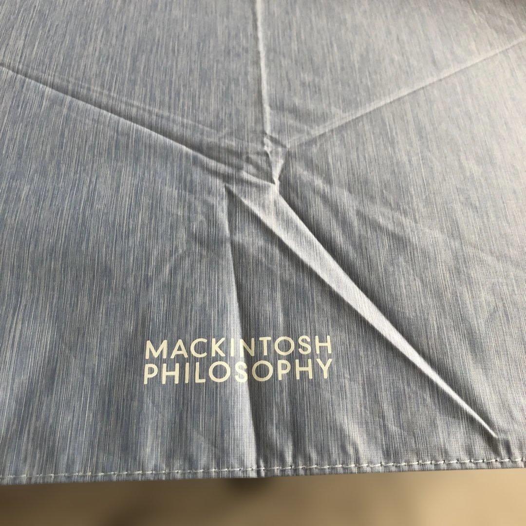 マッキントッシュフィロソフィー　折りたたみ傘 日傘 雨傘 傘 晴雨兼用 一級遮光