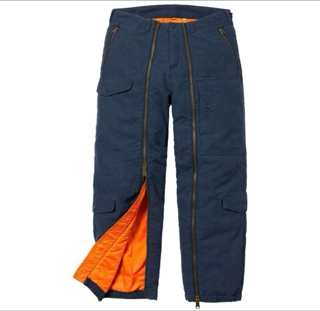 パンツ Supreme Cotton Twill Flight Pant S navy