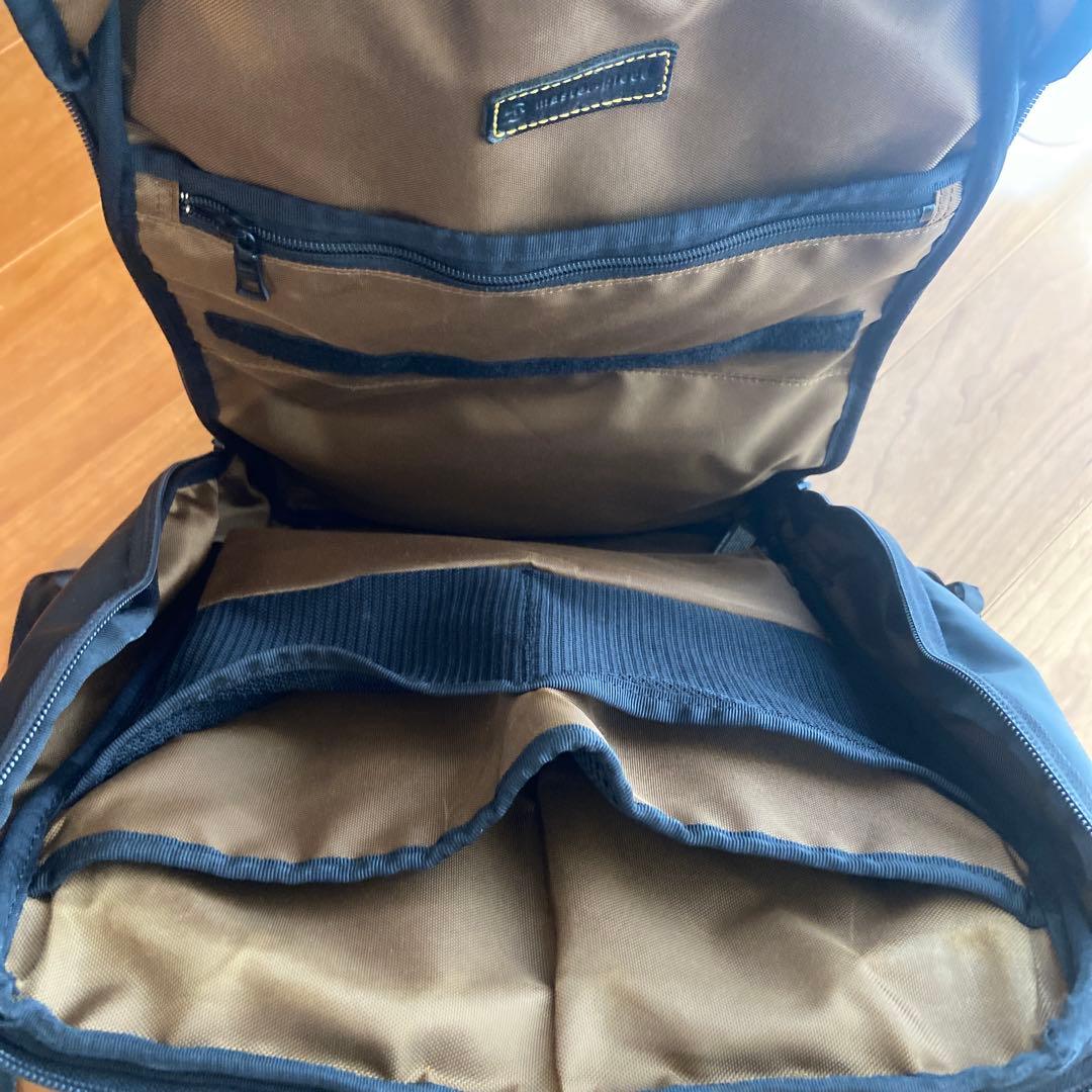 【美品】master-piece ブラックリュック　バックパック　ビジネスパッグ