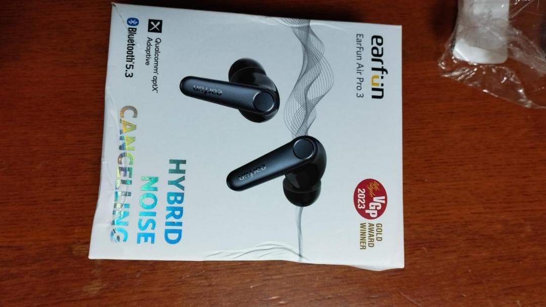 【VGP金賞】EarFun Air Pro 3 ANC搭載ワイヤレスイヤ☆★☆彡