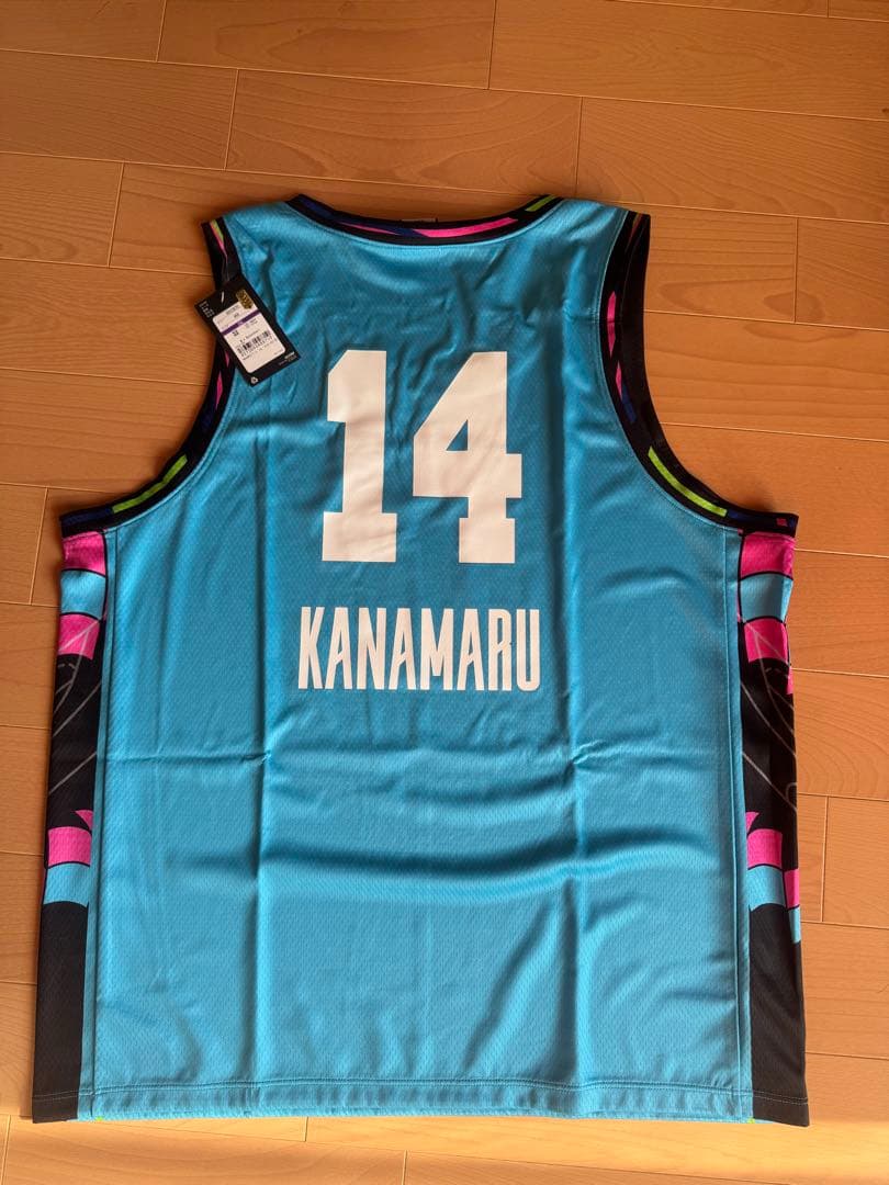 佐賀バルーナーズ　#14金丸選手　レプリカユニフォーム　2025-26 2XL