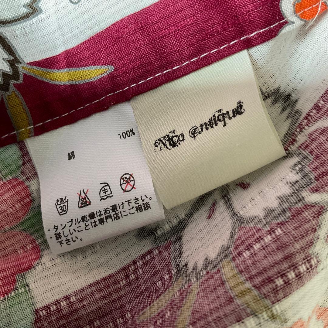 Nico antique黒猫レトロモダン浴衣