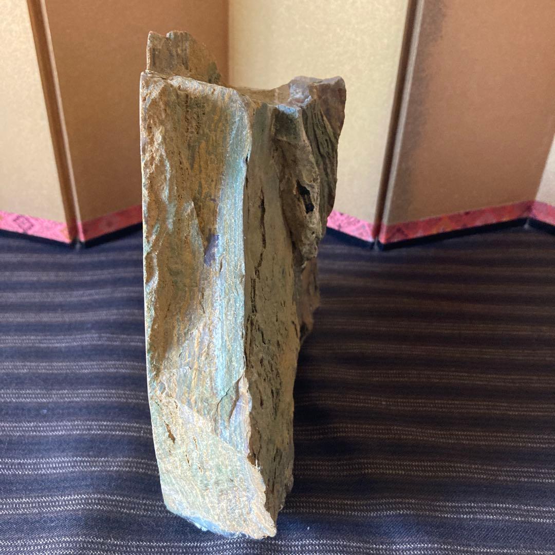 綺麗な模様の鑑賞石　一部磨き面有り　ジャスパー　3.4kg