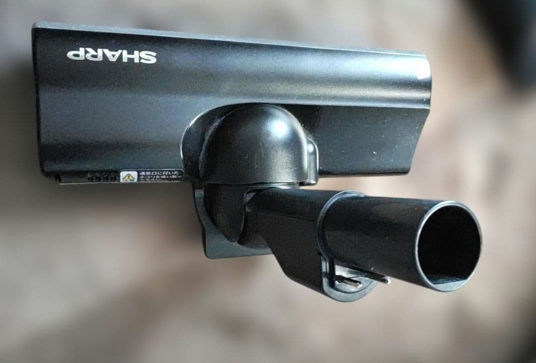 シャープ コードレススティッククリーナー EC-HR8-B 黒　ラクティブエア