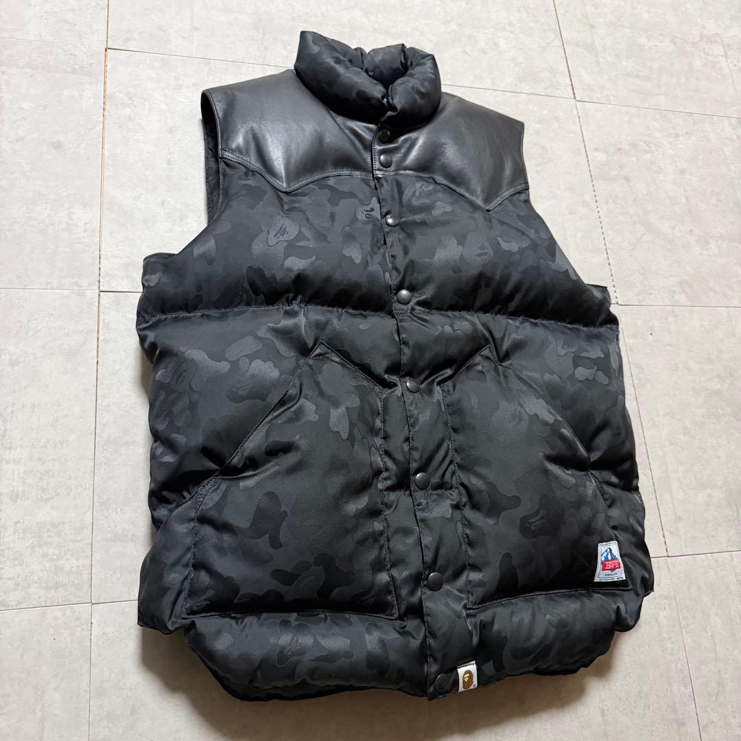 Rocky Mountain × A BATHING APE ダウンベスト 40